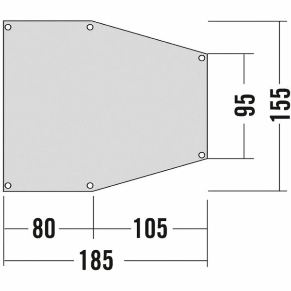 Zeltunterlage Apside 2