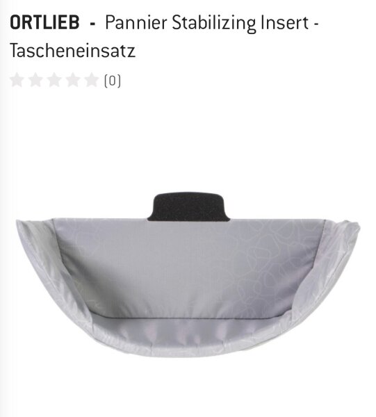 Ortlieb Pannier Stabilizing Insert von er Firma: Ortlieb