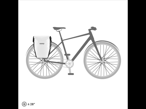 Ortlieb Back-Roller City; white-black von er Firma: Ortlieb