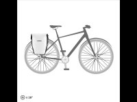 Ortlieb Back-Roller City; white-black