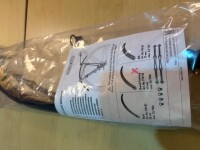 Ortlieb Quick Rack Mudguard 50mm; black