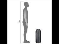 Dry-Bag PD350; 5L; black-grey - Ortlieb