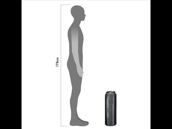 Dry-Bag Heavy Duty PS490; 22L; black-grey - Ortlieb