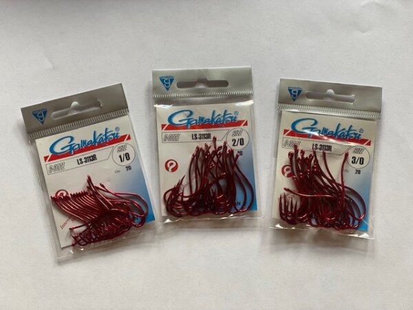 GAMAKATSU HOOK LS-3113R (RED) /0
