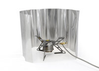 Alu Windschutz rollbar