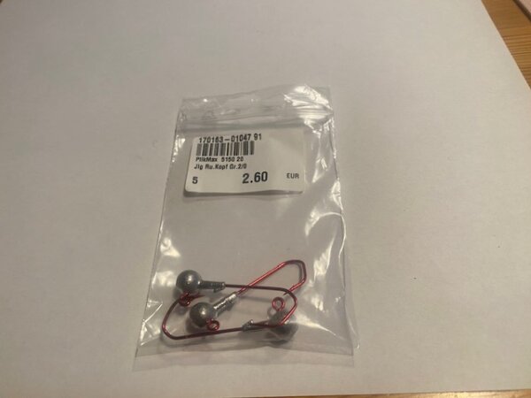 VMC Jighaken Rundkopf # 2/0 von er Firma: Pilk Max