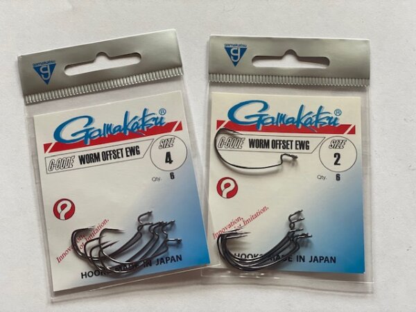 GAMAKATSU HOOK WORM OFFSET EWG NS