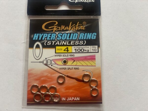 GAMAKATSU HYPER SOLID RING - Gamakatsu