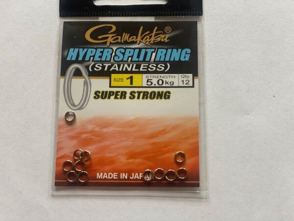 GAMAKATSU HYPER SPLIT RING von er Firma: Gamakatsu